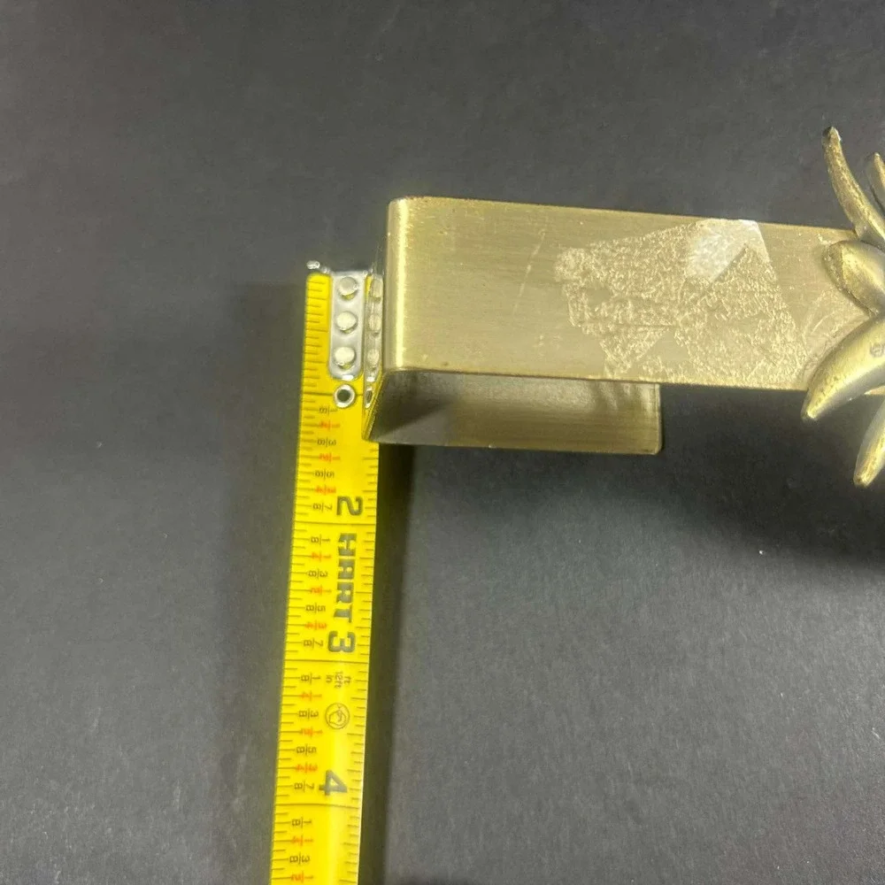 Brass Pineapple Wreath‎ Hanger Gold Hospitality Over Door Home Decor 15